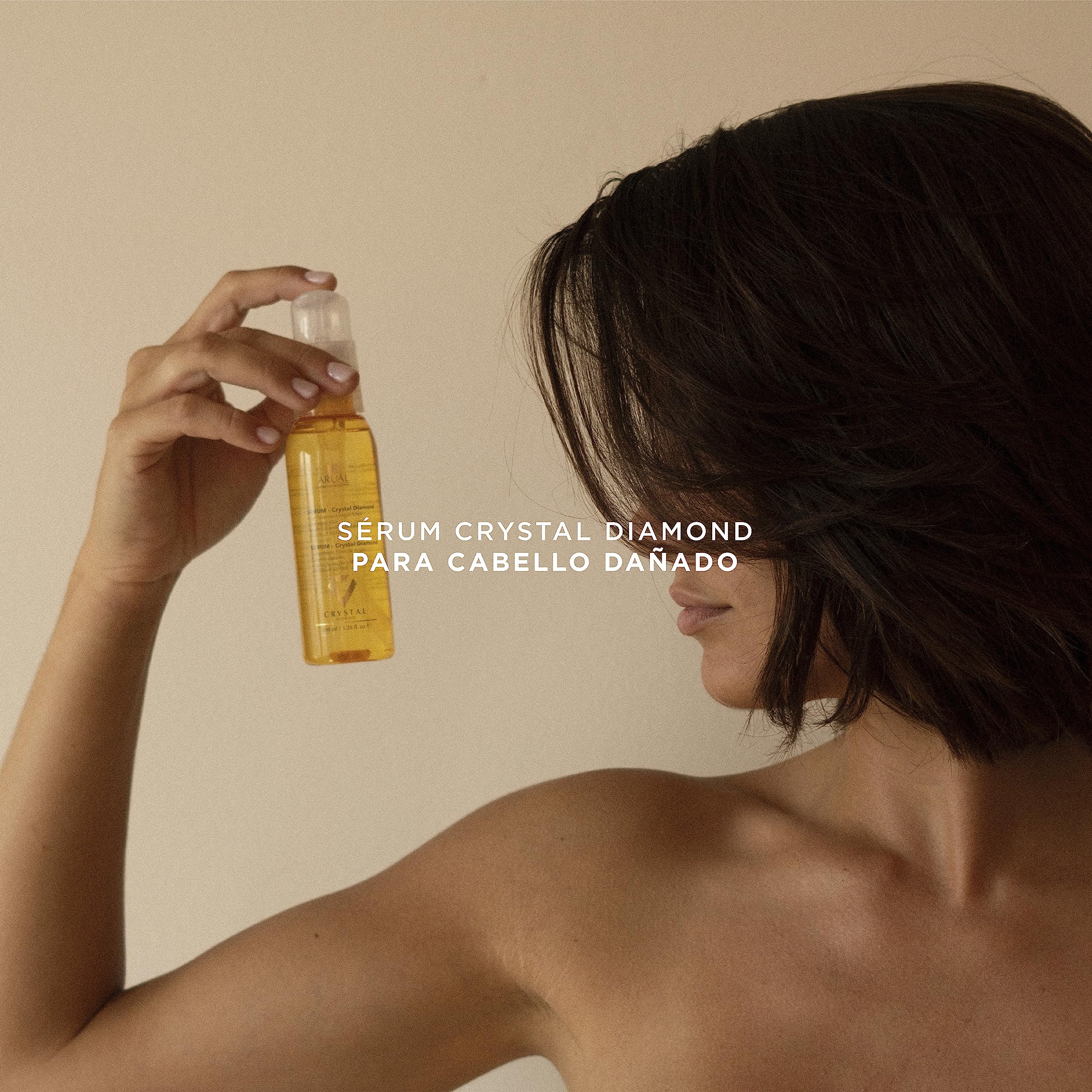 Image secondaire de Arual serum crystal diamond RÉPARATEUR des cheveux 100ml