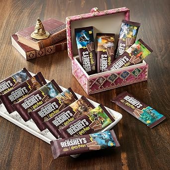HERSHEY'S Milk Chocolate Harry Potter, Halloween Candy Bars, 1.55 Oz (6 Count)