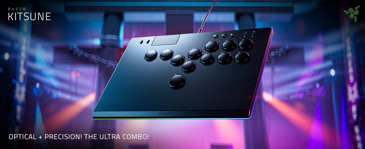 Amazon.com: Razer Kitsune All-Button Arcade Controller: For PS5