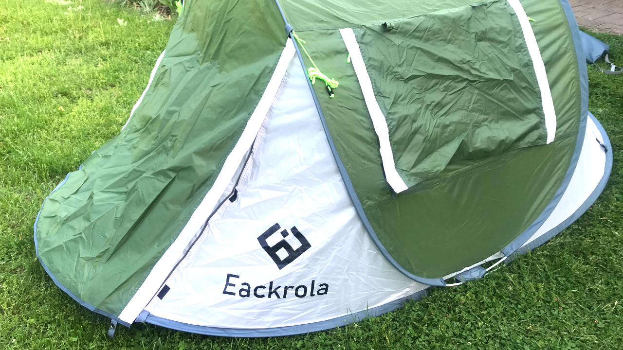 Watch Eackrola 2 Person Pop up Tent, So Quick to Setup! on Amazon Live