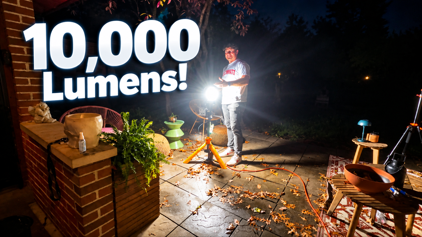 Watch Perfect light for garage work, even at night! on Amazon Live