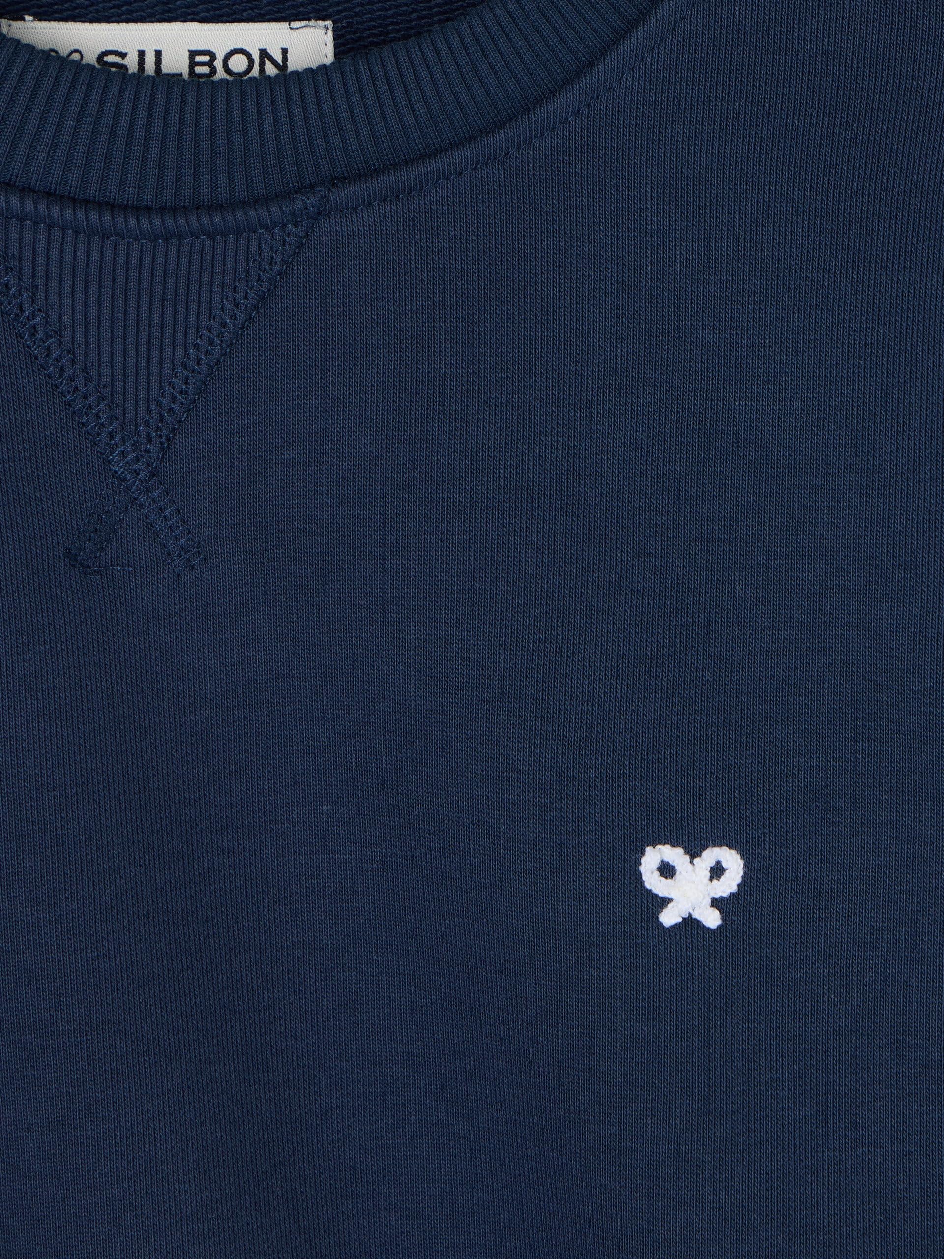 SILBON Sudadera Minilogo para Hombre