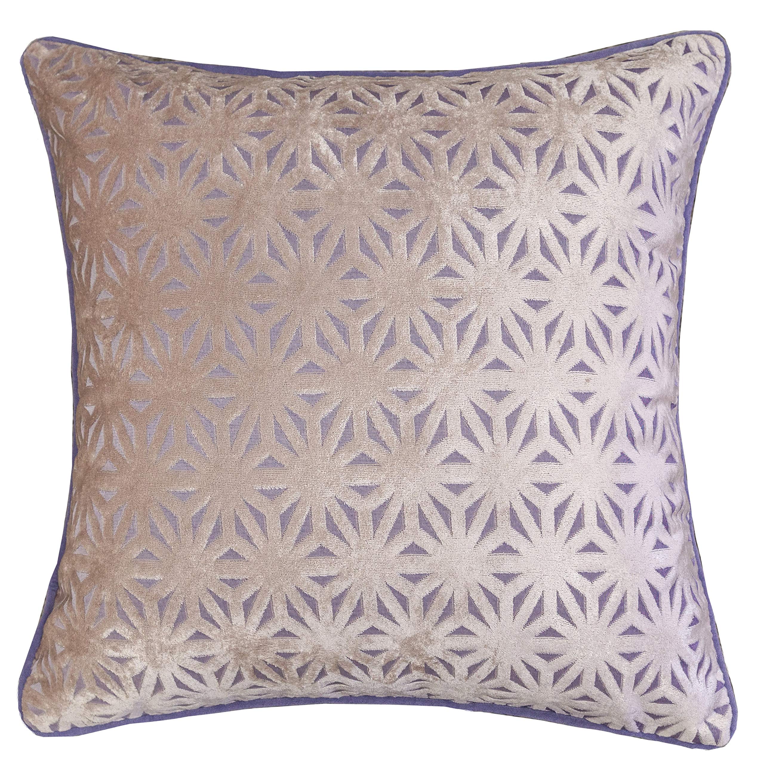 Homey COZY75127-Allison Accent Pillow, Single, Violet