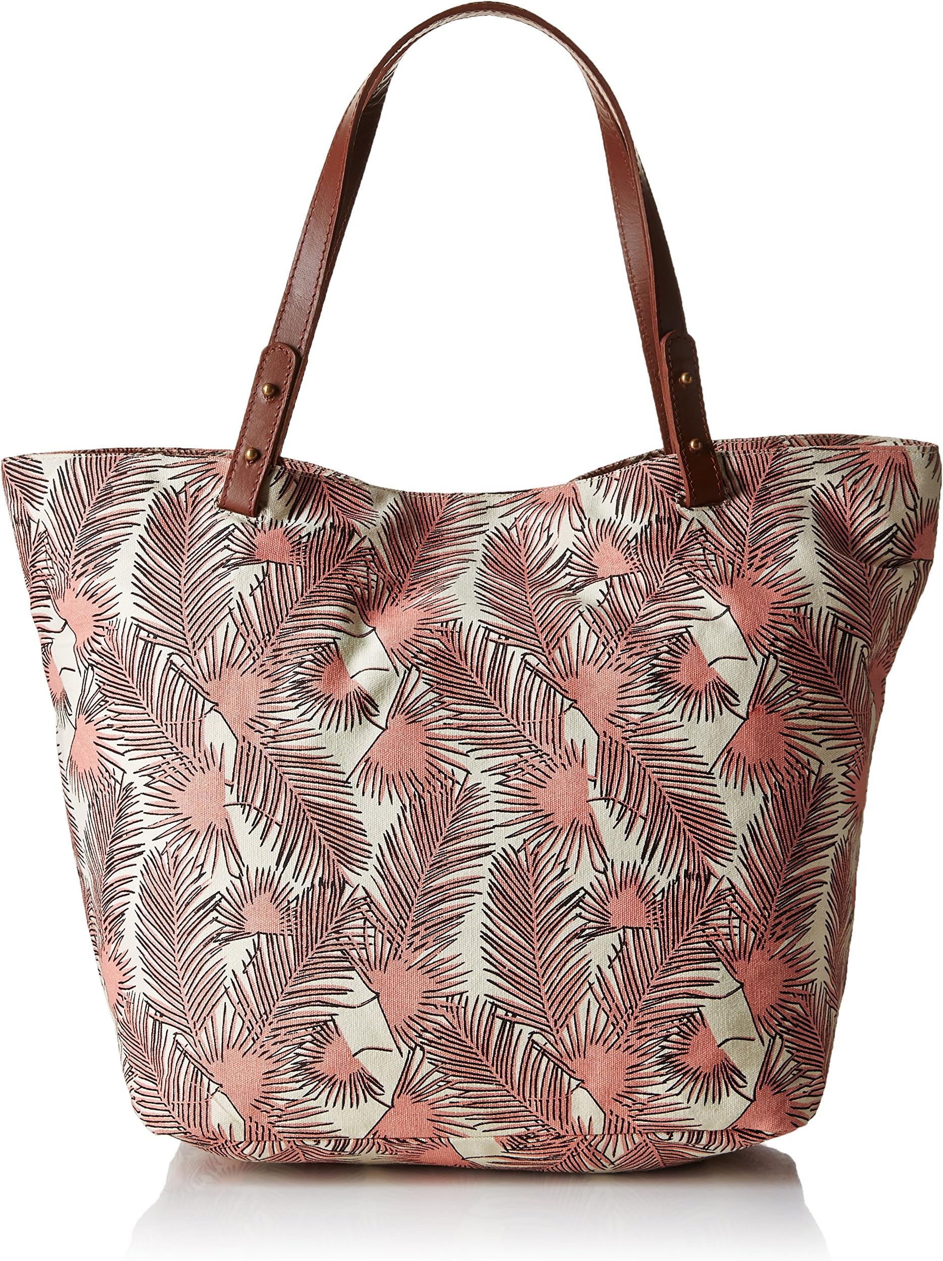 Petite Mendigote Chloe Palm Tree Shopping Bag – Multi-Coloured Multicolour Size: One Size