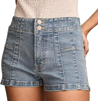 شورت نسائي بخصر مرتفع من Lucky Brand