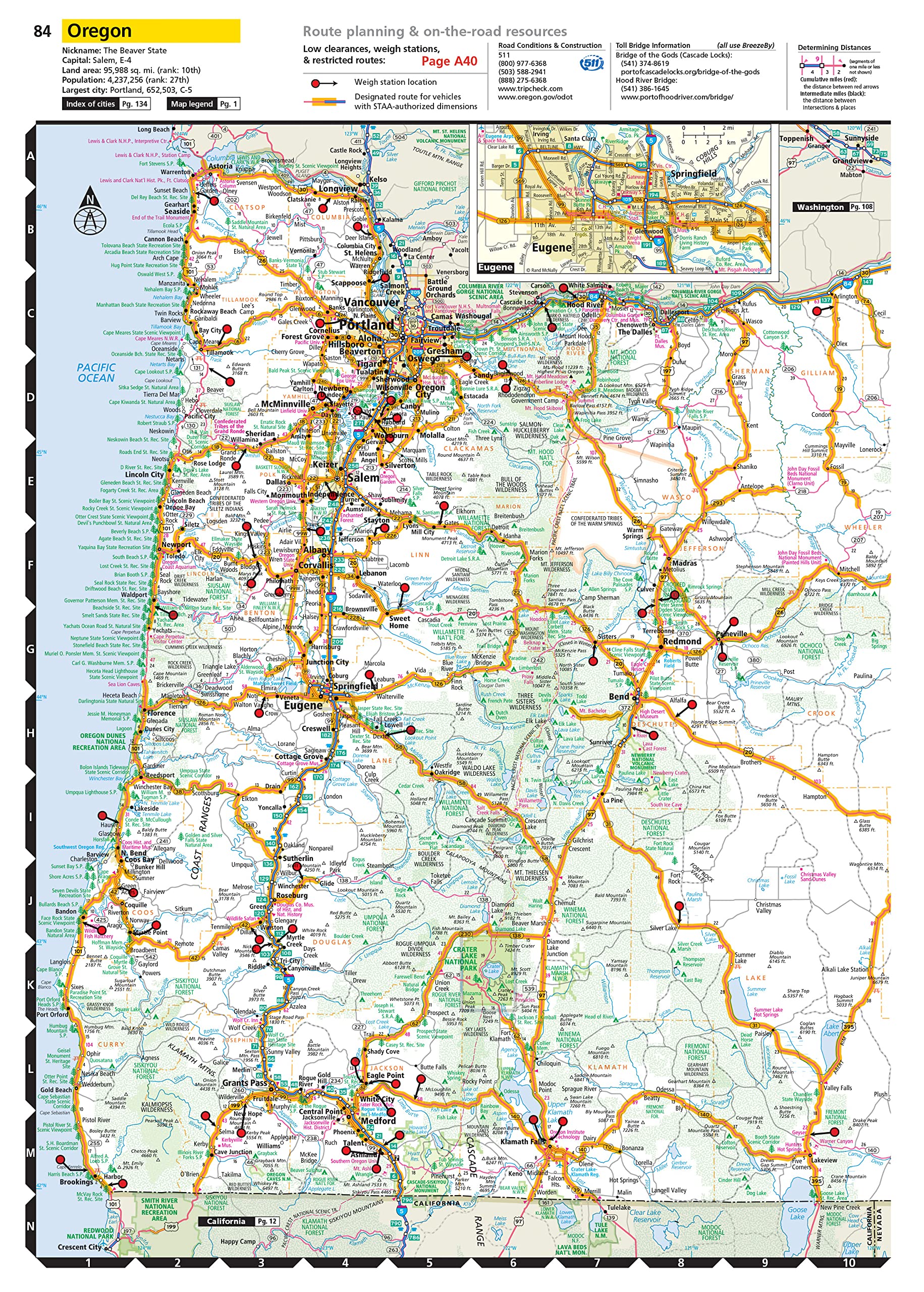 Rand McNally 2023 Deluxe Motor Carriers' Road Atlas: United States, Canada, Mexico (Rand McNally Motor Carriers' Road Atlas DELUXE EDITION) — Amazon image 7