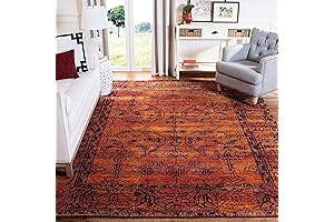 SAFAVIEH Vintage Hamadan Burnt Orange Area Rug - 8' x 10'
