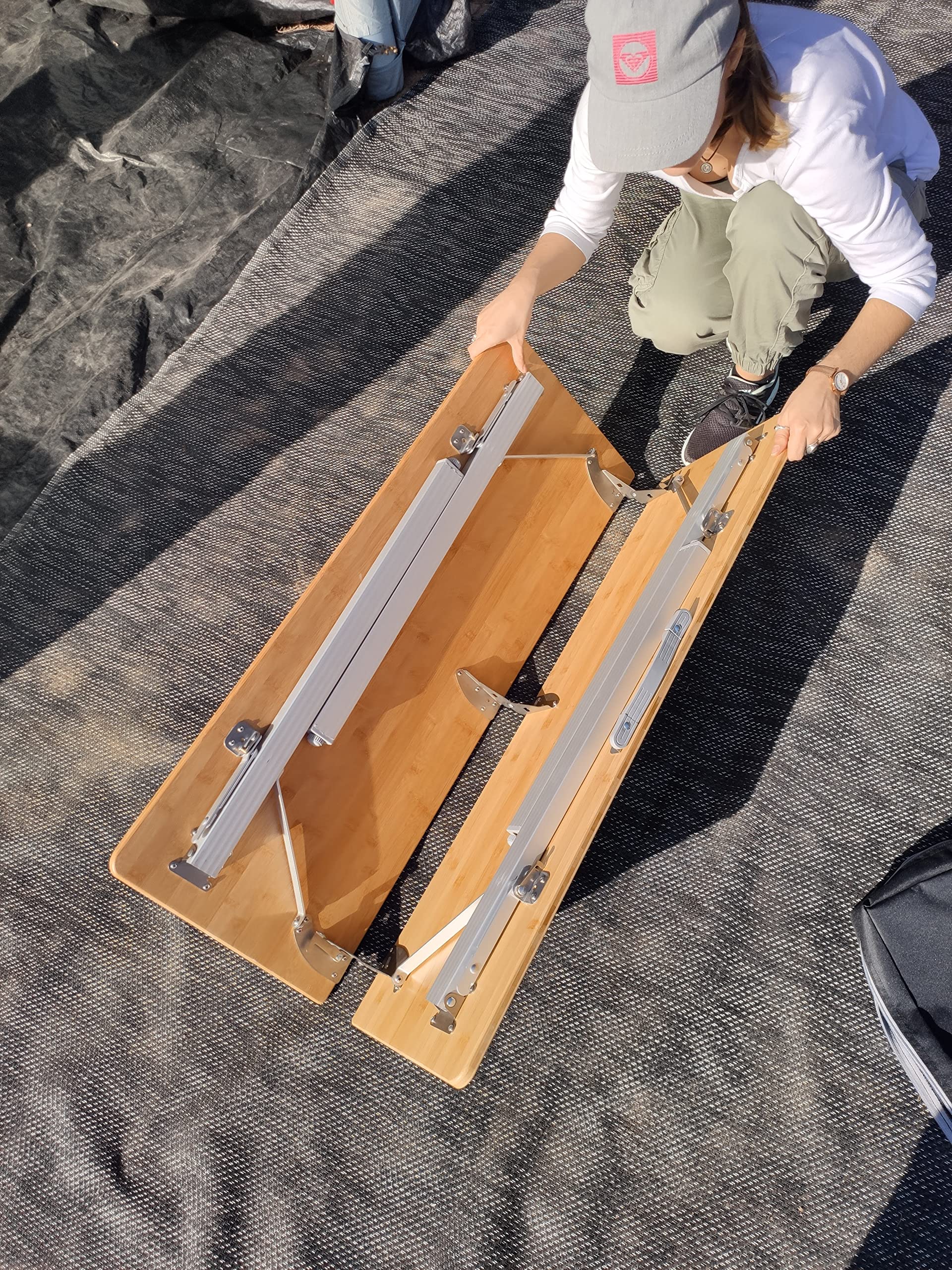 Soplair Table Valise Bamboo 4 Personnes