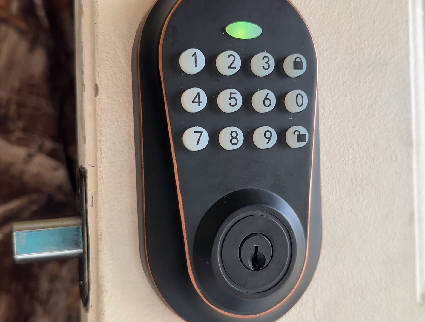 mart Deadbolt Door Lock Keyle Entry Door Lock Fingerprint Lock for Entrance Door