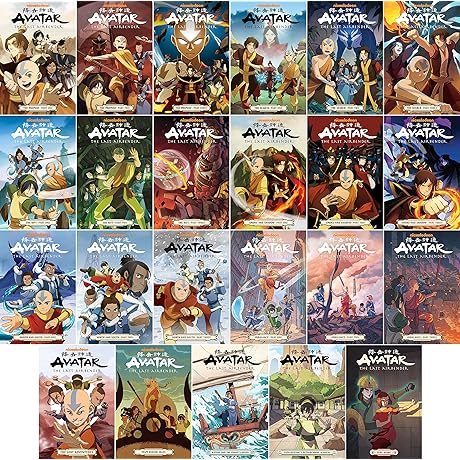 Avatar: The Last Airbender: The Complete Comic Books Collection (All 23 Books)