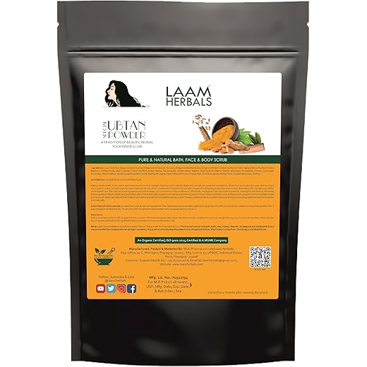 Laam Herbals Glow Ubtan 1000g 1000 g