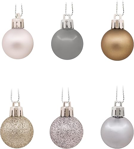 Hallmark Bolas de Navidad negras Adornos de Navidad,