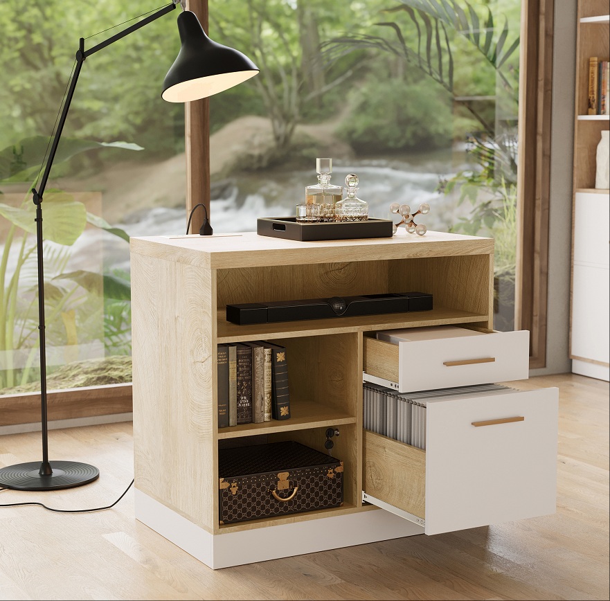 Amazon.com: ModernMate 2 Drawer Wood File Cabinet, Filing Cabinet