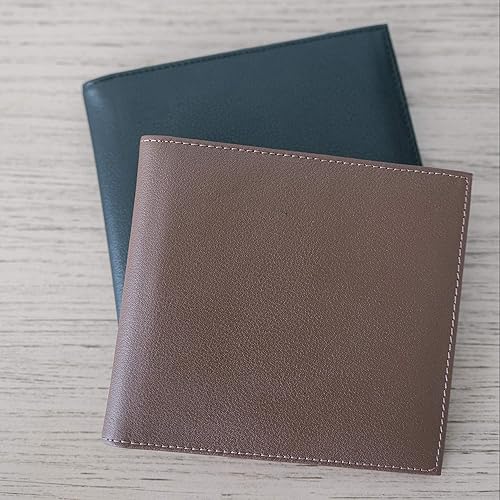 Miniatura 6 de Marco de fotos de cuero cuadrado doble 4x4 - Cognac