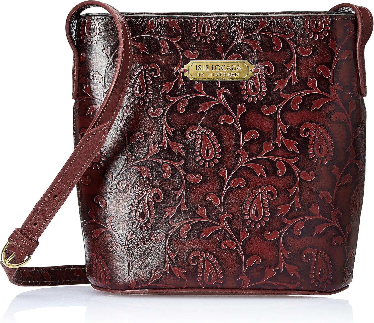 Isle Locada By Hidesign Women's Genuine Leather SLING BAG Buy Online