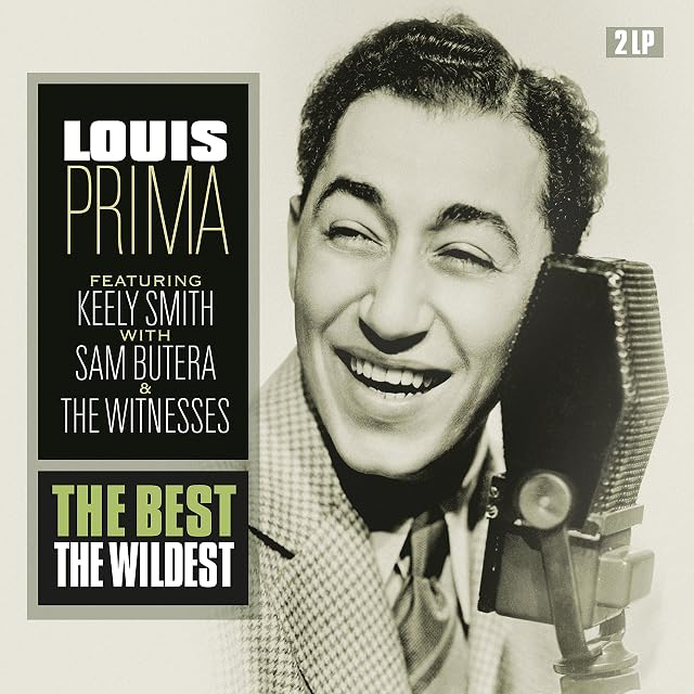 The Best - The Wildest (Vinil Verde / Amarelo) por Louis Prima, capa do álbum