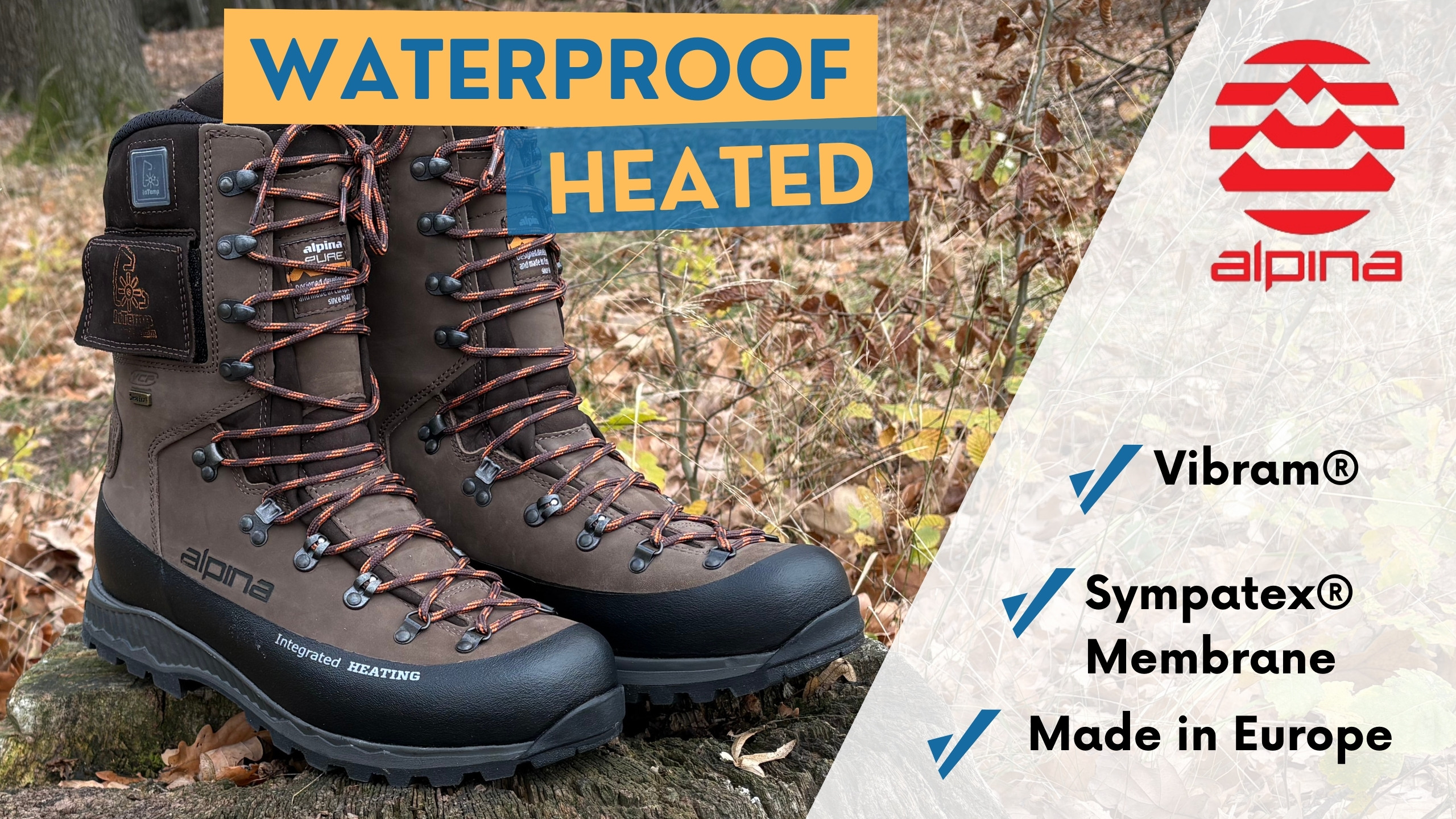 Amazon.com | Alpina HUNTER Heated Boots - Men's Sympatex