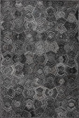 Miniatura 7 de Loloi Prescott Arctic Blue - Alfombra de pasillo de 2 pies 6 pulgadas x 7 pies 6 pulgadas