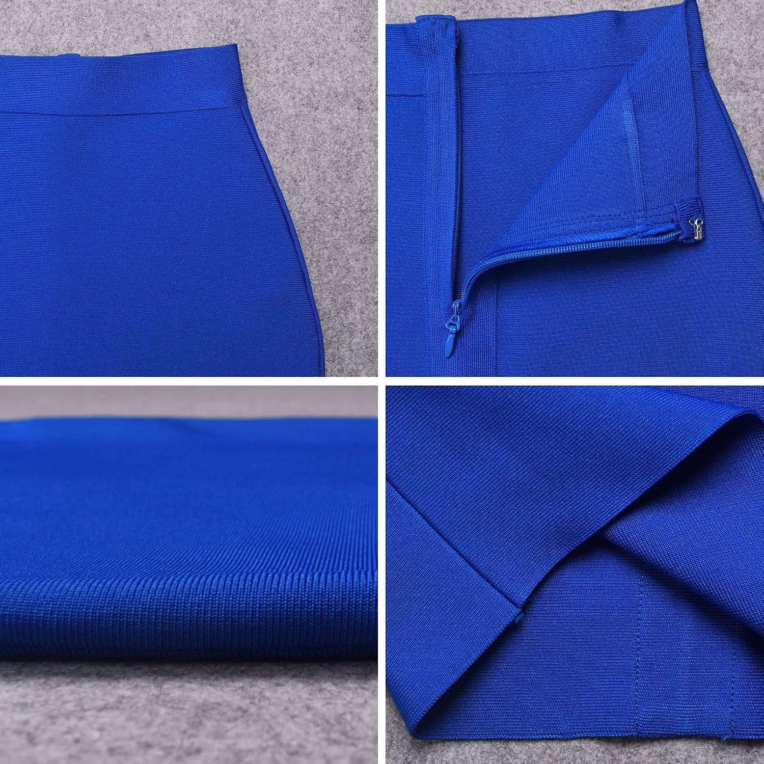 Women's High Waist Knee Length Bandage Pencil Skirt