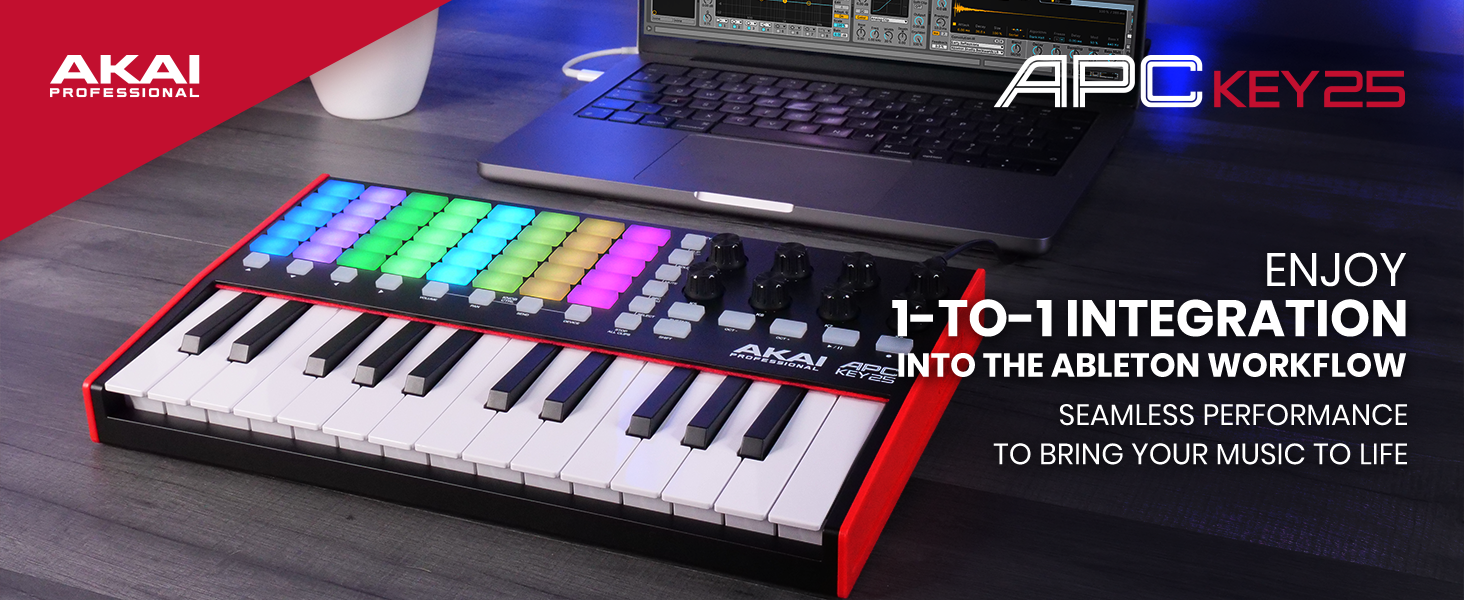 Amazon.com: Akai Professional APC Key 25 MK2 - 25-Key USB