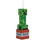 Hallmark Minecraft Creeper on TNT Christmas Ornament