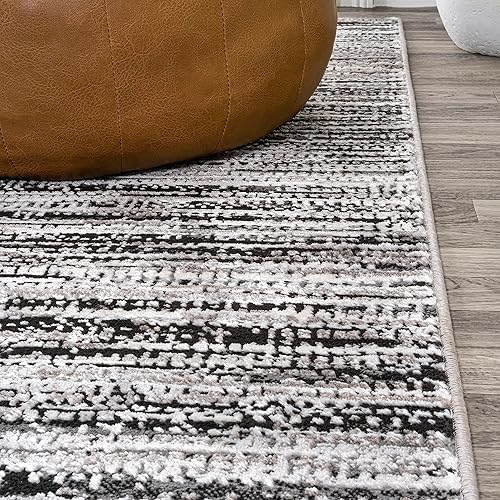 Miniatura 4 de JONATHAN Y SOR200C-28 Loom - Alfombra moderna de pasillo para interiores, sólida y a rayas, de transición, tradicional, informal para dormitorio,