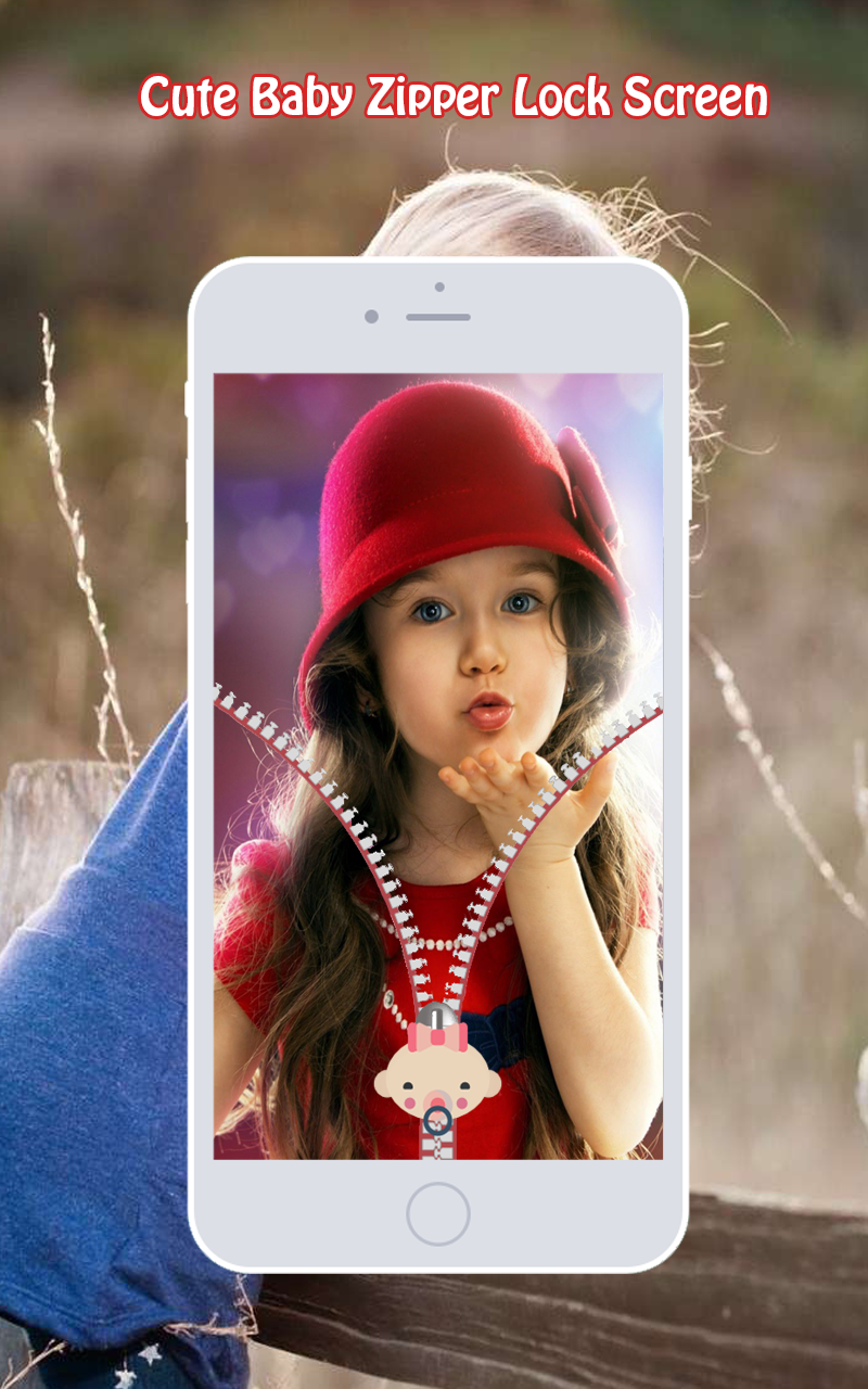 Cute Baby Zipper Lock Screen App on Amazon Appstore