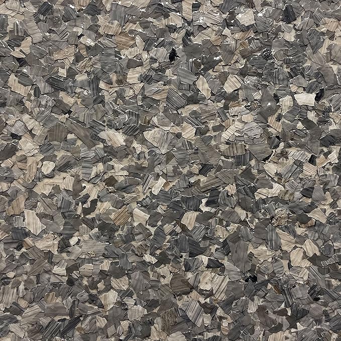 The Original Color Chips Decorative Floor Coating Flakes, (1/4"), Stone