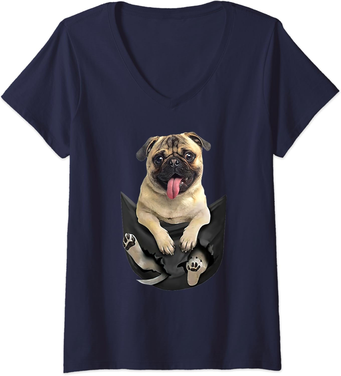 pug pocket shirt