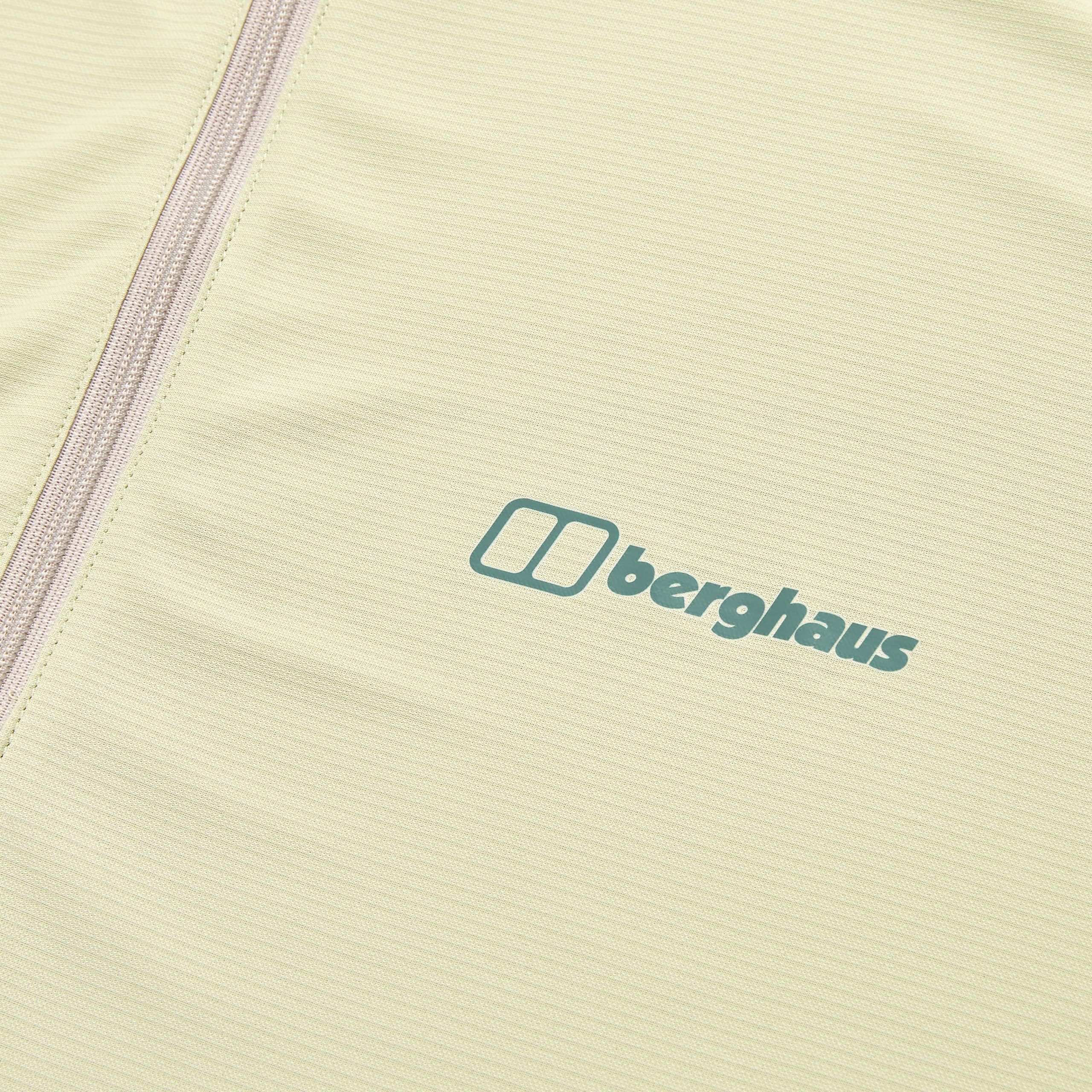 Berghaus Herren 24/7 Langärmeliges Baselayer-Funktions-T-Shirt mit halbem Reißverschluss T-Shirt