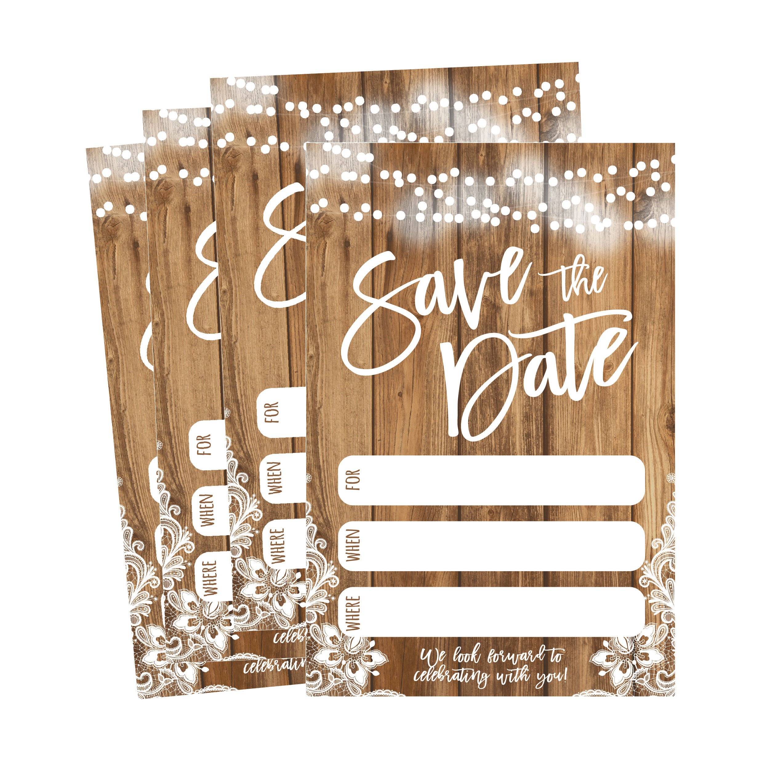Rustic Save The Date Cards Ubicaciondepersonas cdmx gob mx