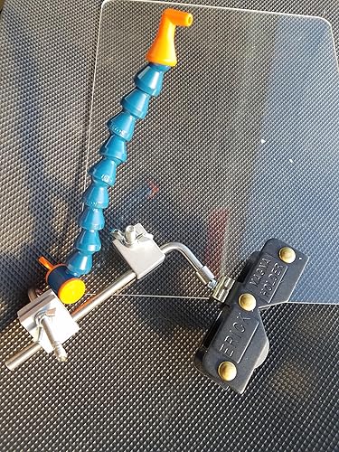 Miniatura 2 de Soporte para boquilla de refrigerante, kit de protección contra salpicaduras completo con base magnética muy fuerte.