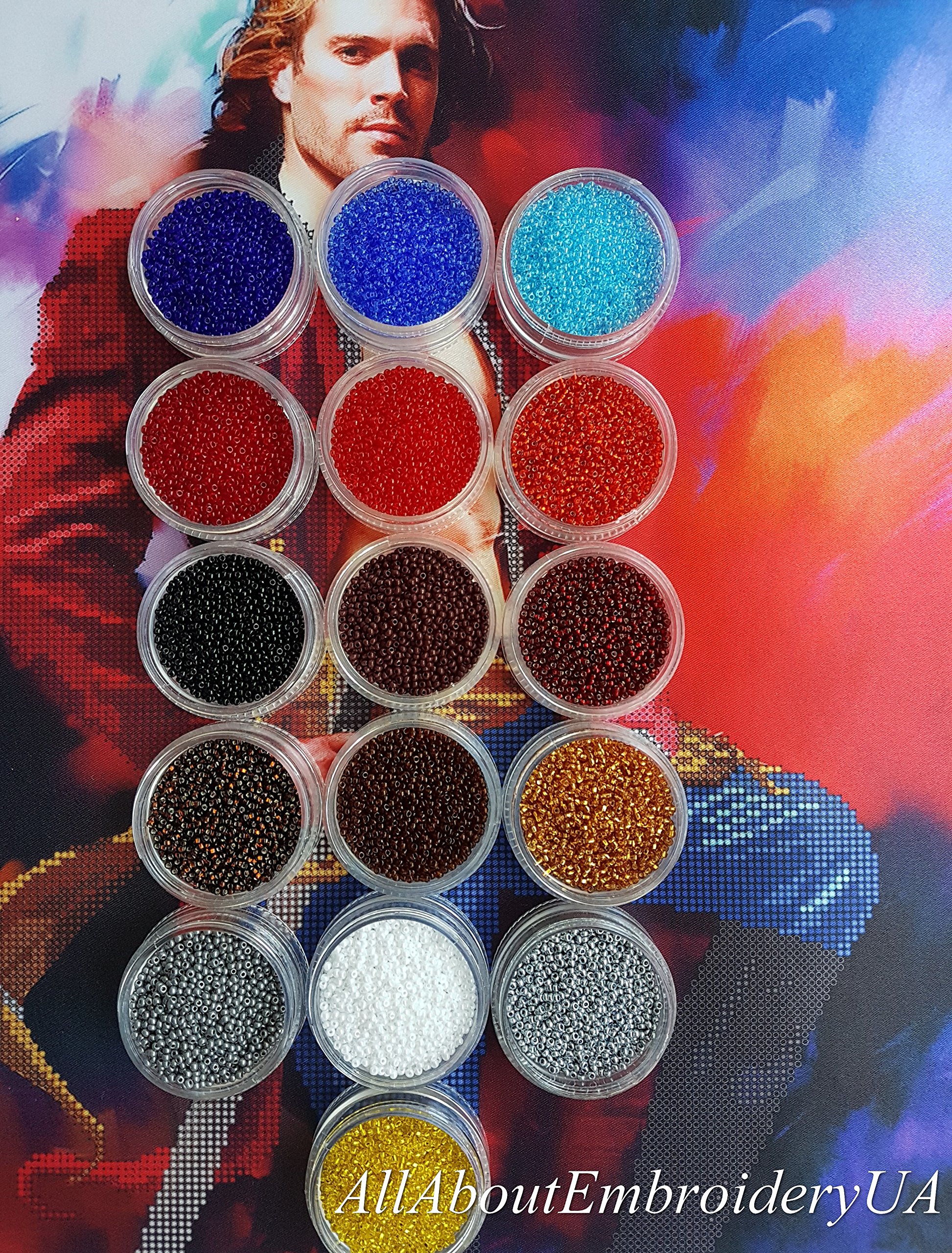 手描きポートレート ビーズ装飾 Amazon.co.jp: 男性ポートレートビーズ刺繍キット、ニードルポイント