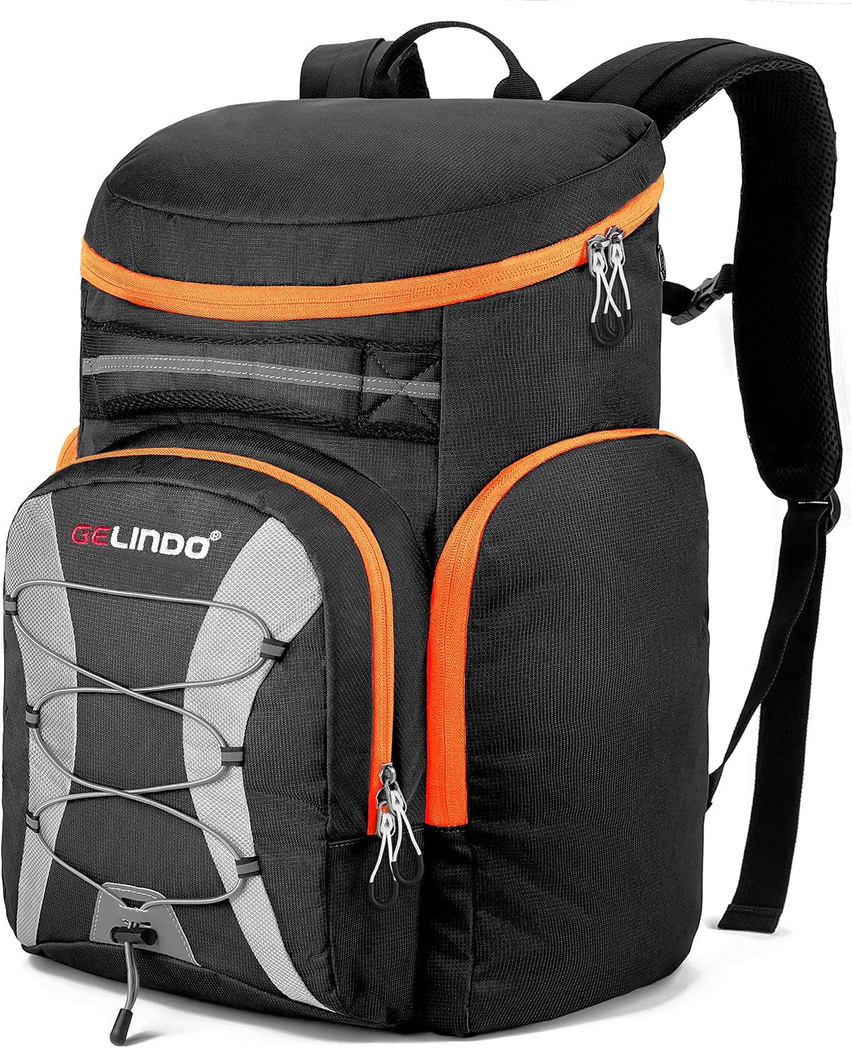 55L Ski Boot Bag Backpack, Waterproof, Multi Compartments Pack for Equipment Gear, Snow Boots, Helmet, Extra Large