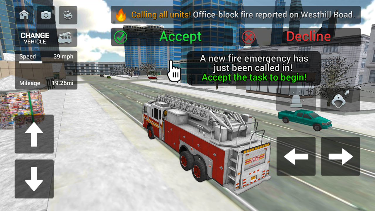 Fire Truck Rescue Simulator - App on the Amazon Appstore