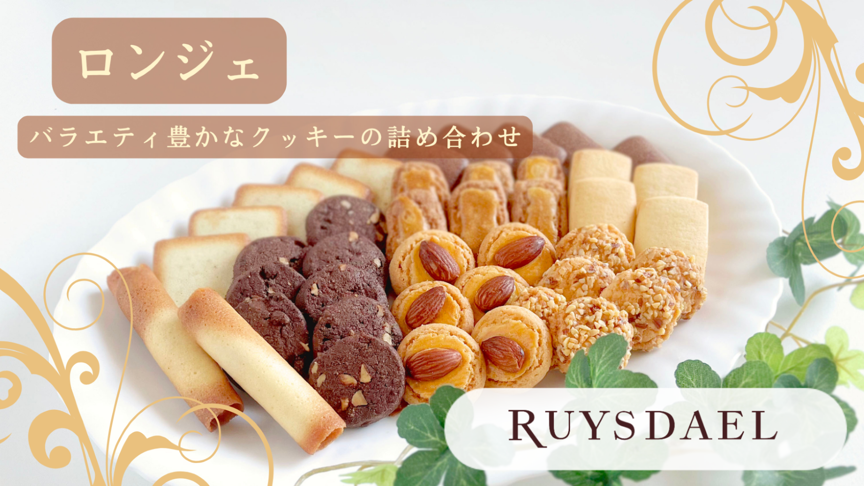 Amazon.co.jp: RUYSDAEL (ロイスダール) クッキー8種類42枚 洋菓子