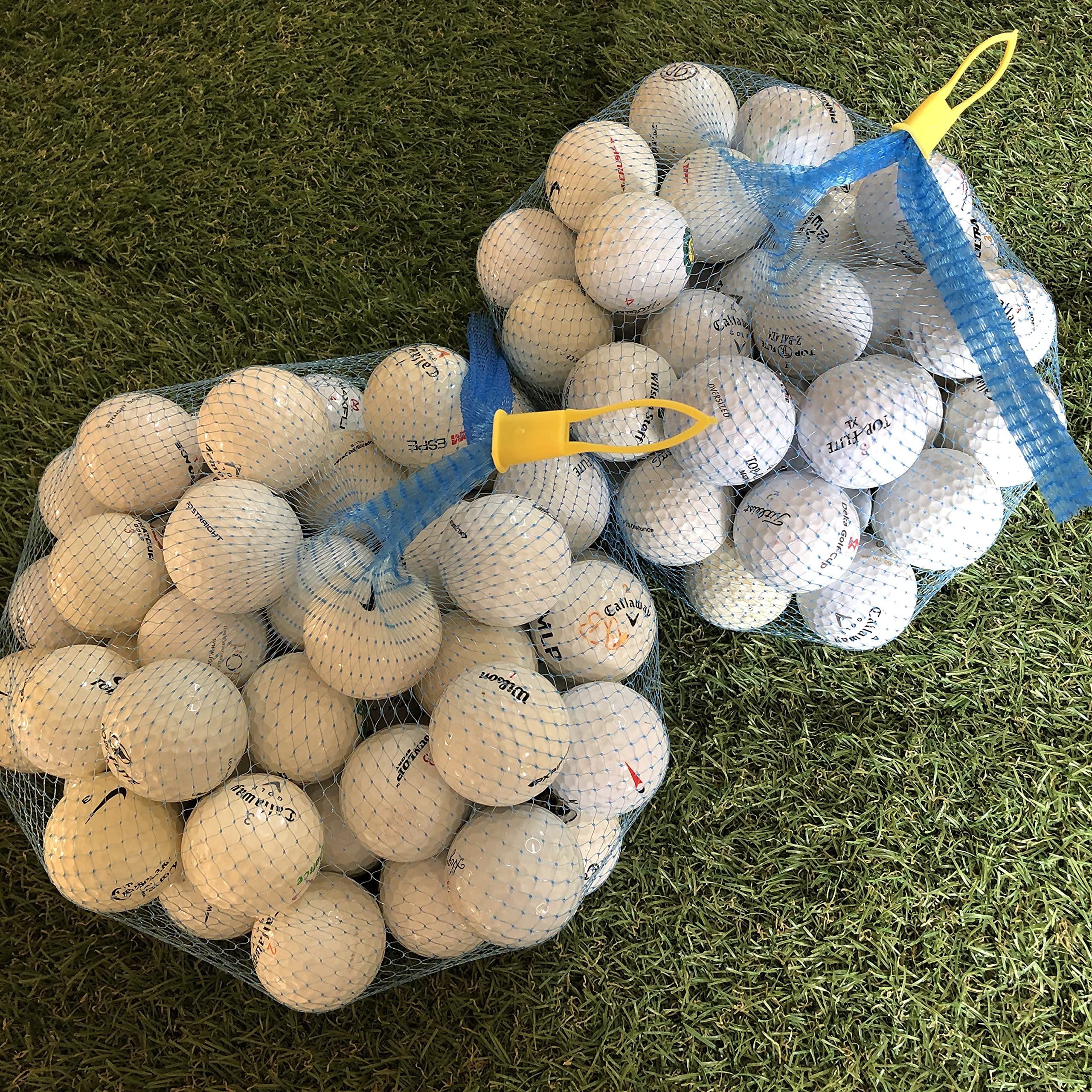100 Lakeballs/Golfball Mix Crossgolf, Titleist, Callaway, Nike, Bridgestone UVM.