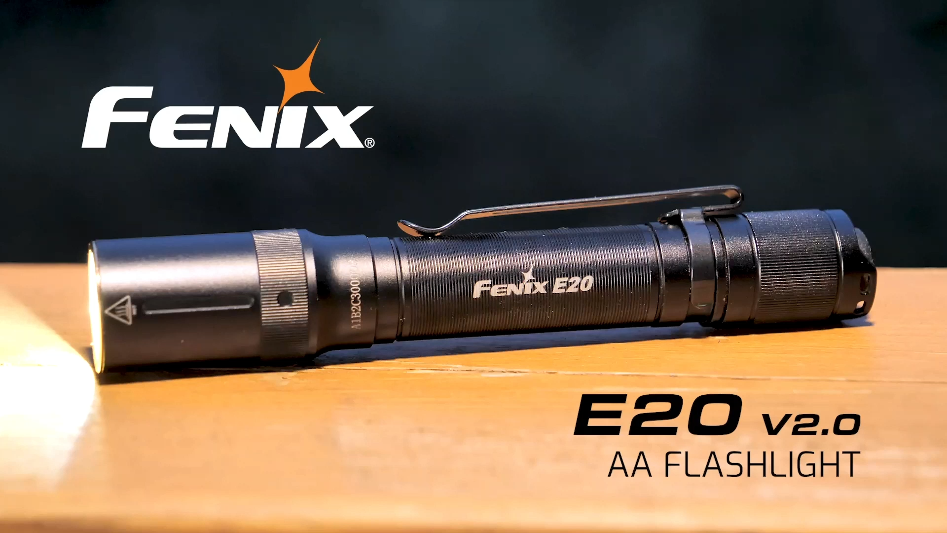 best aa flashlight fenix Fenix E20 V2.0 350 Lumens Flashlight with 4 Extra AA Batteries and a  Lightjunction Battery Case