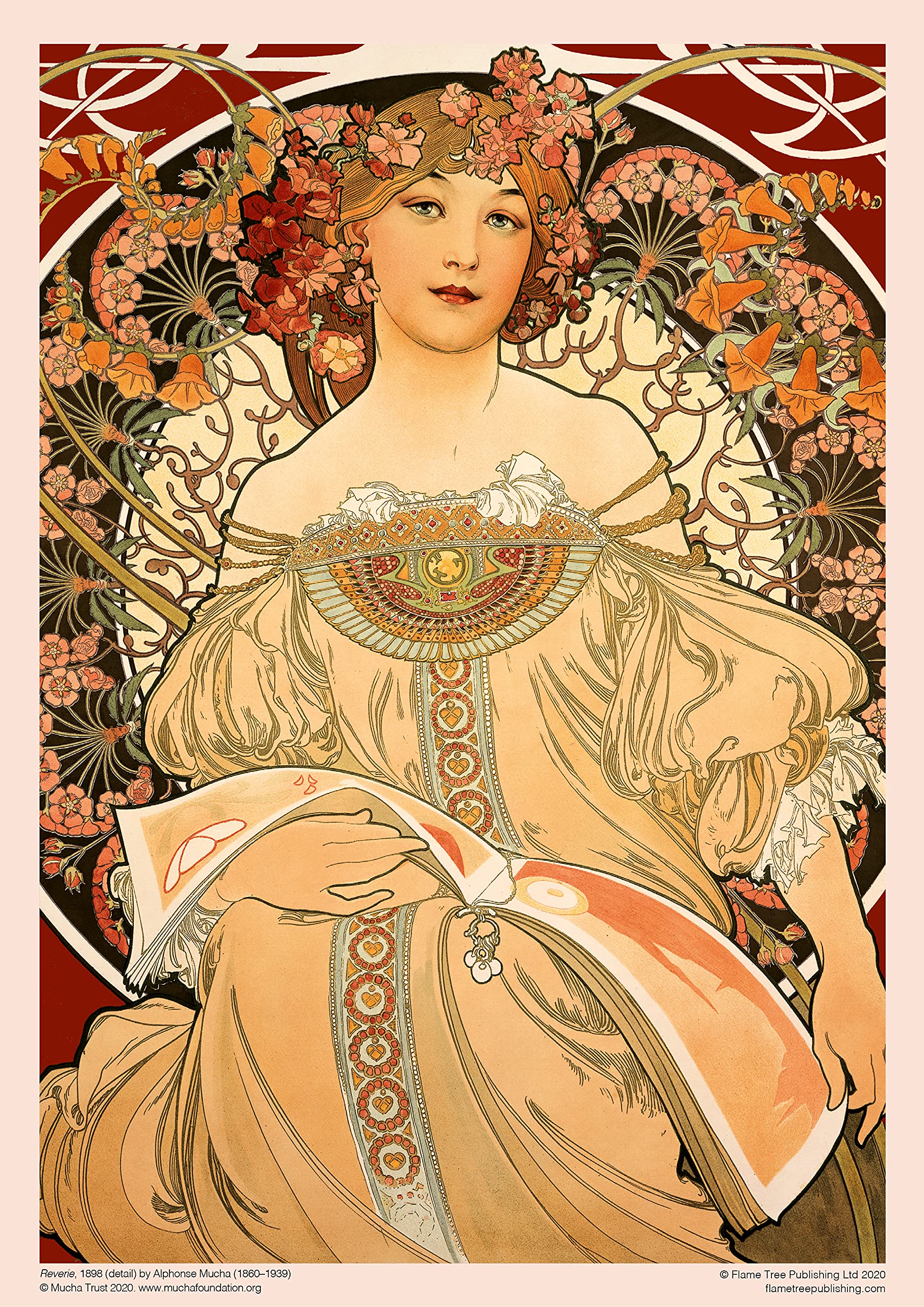 Amazon.com: Adult Jigsaw Puzzle Alphonse Mucha: Reverie