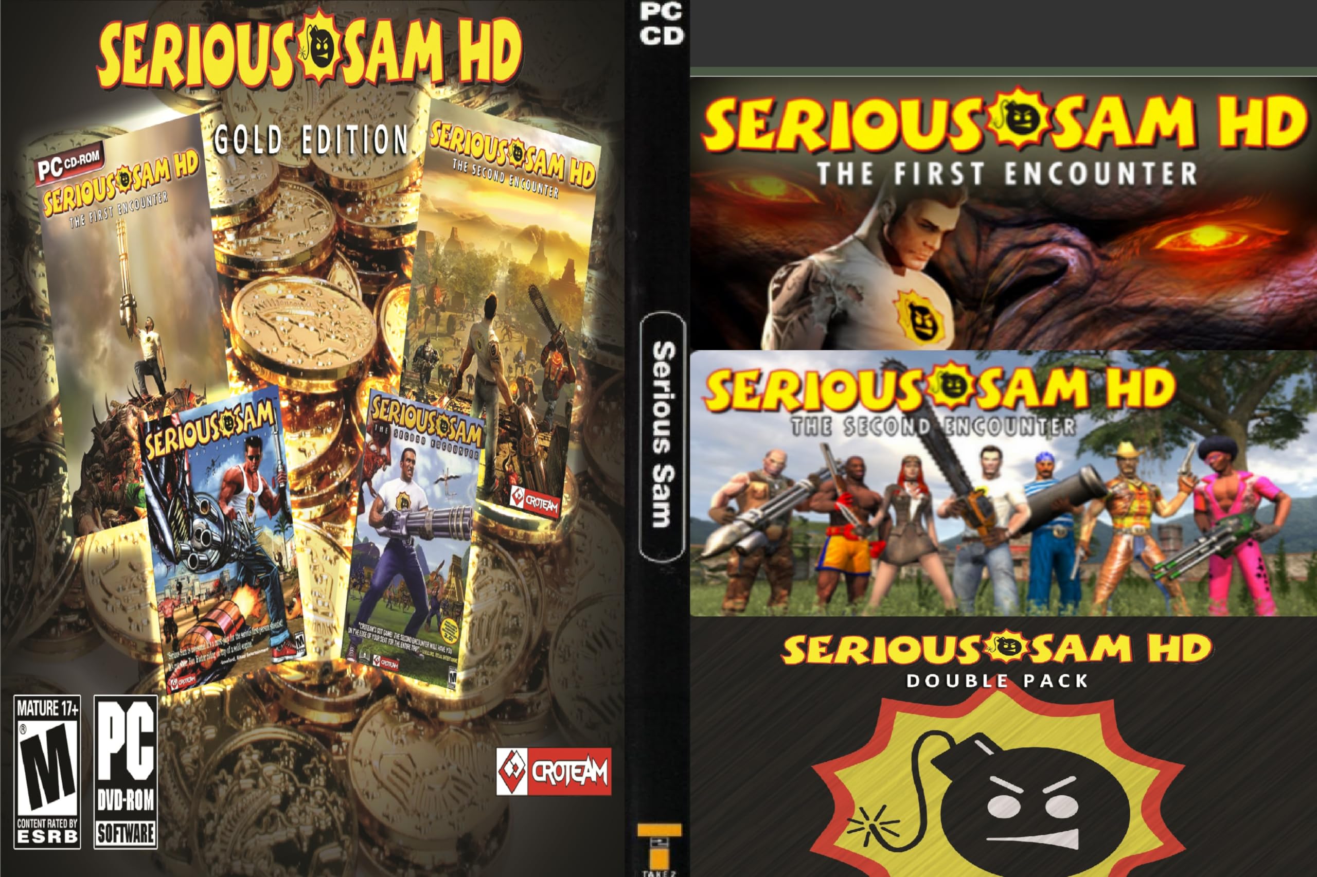 Serious Sam HD 1, 2 & 3 | FULL OFFLINE PC GAME | DVD DELIVERY BY GAMERS MANIA (B0D6BQHJSX) Amazon Price History, Amazon Price Tracker