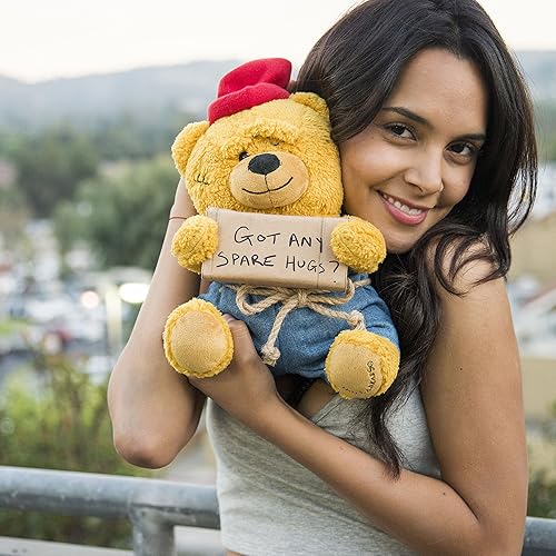 Miniatura 6 de Hollabears Oso de peluche Hobo Got Any Spare Hugs de 10"