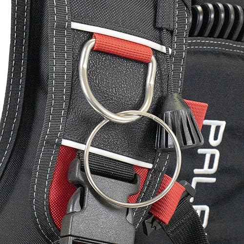 Miniatura 5 de Scuba Choice Buceo 2.008 in Acero Inoxidable 0.098 in Anillo Dividido para BCD Accesorio 5 Piezas