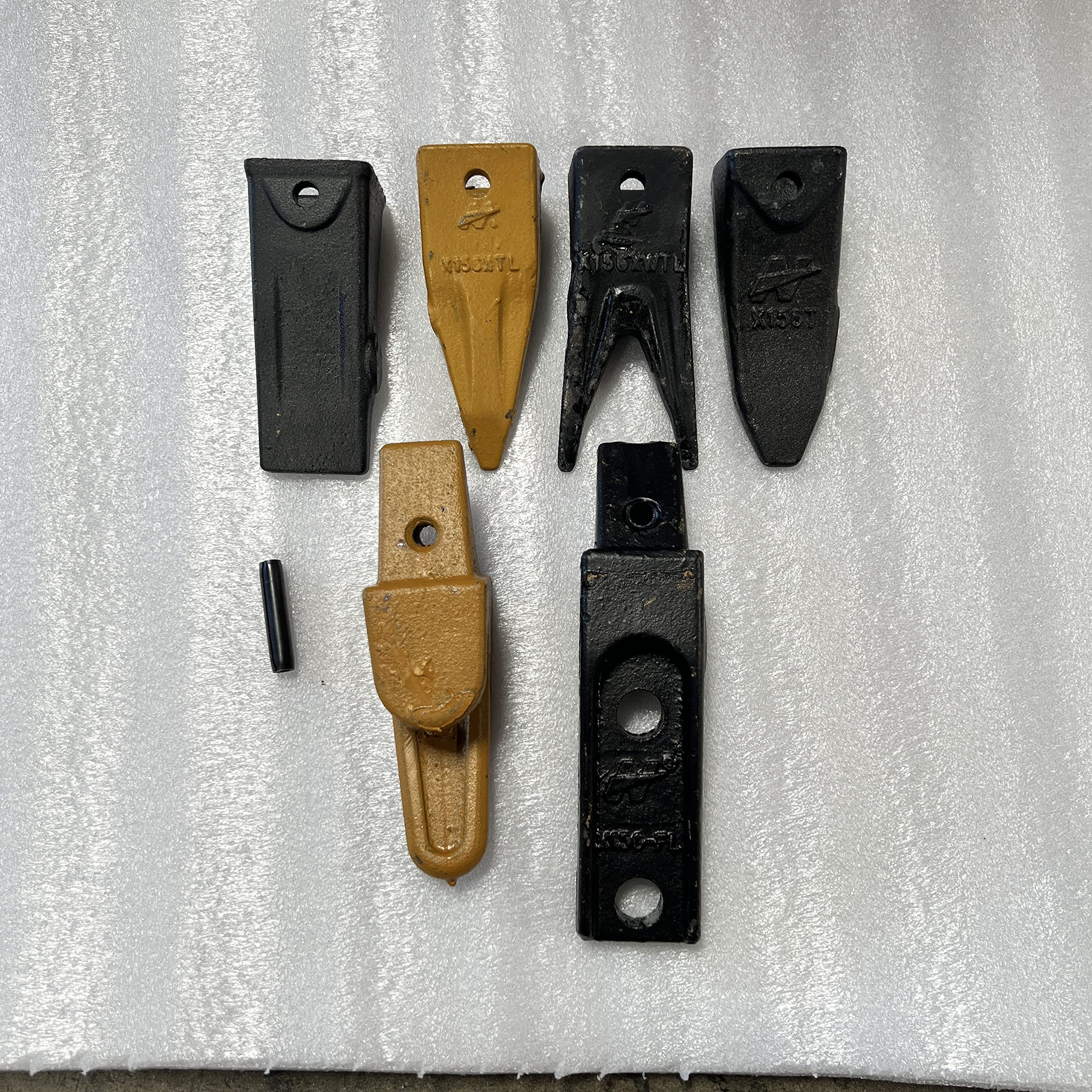 FITS Mini Excavator Short Bucket Teeth w/ Pins X156 X156S P156 6716001 TX156X (1)