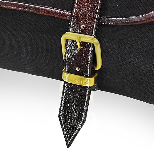 Miniatura 6 de Bolsa de rollo de cuchillo de lona de 9 bolsillos