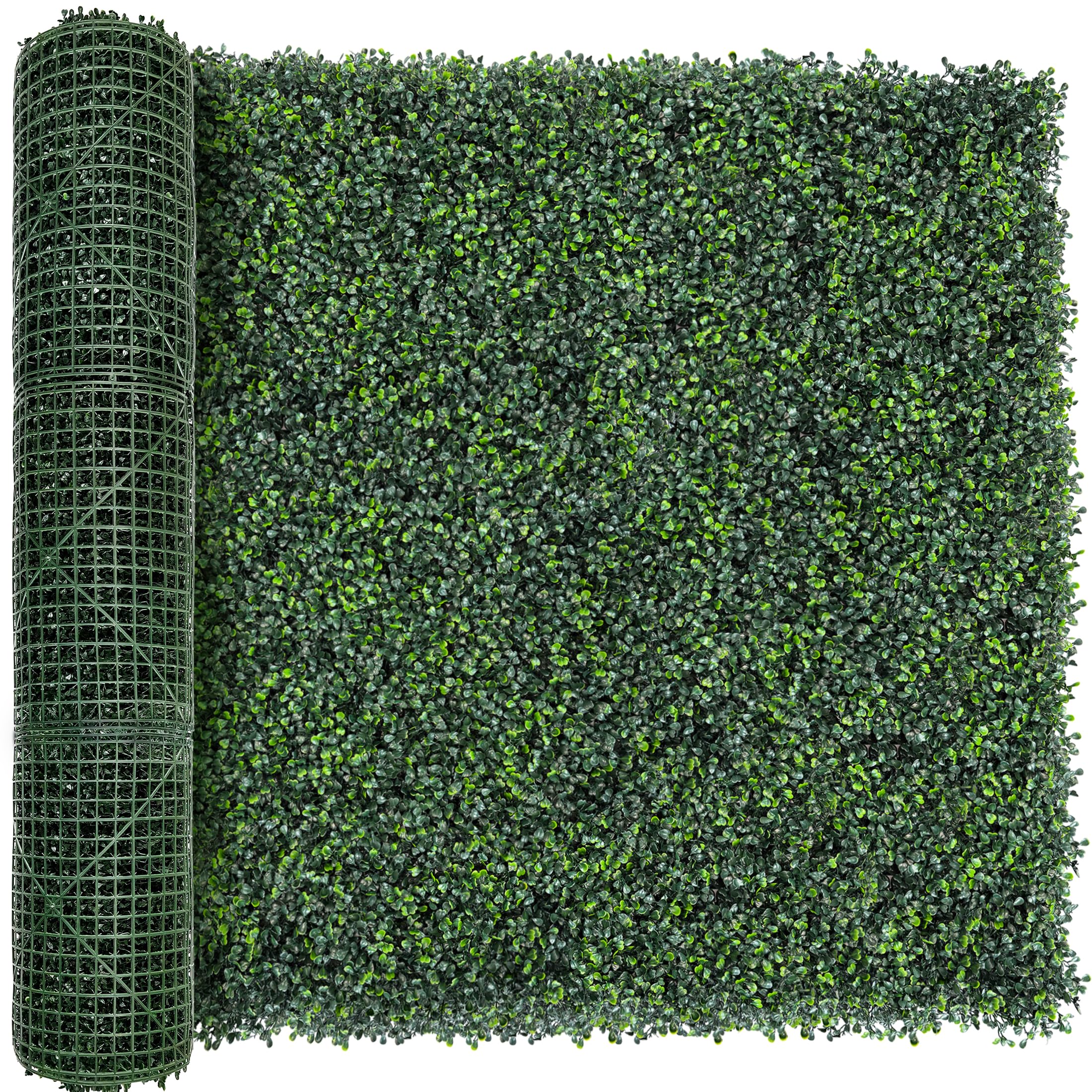 Photo 1 of TTTM 40"x120" 33.4 Sqft, UV-Resistant Artificial Boxwood Hedge Roll Panel
