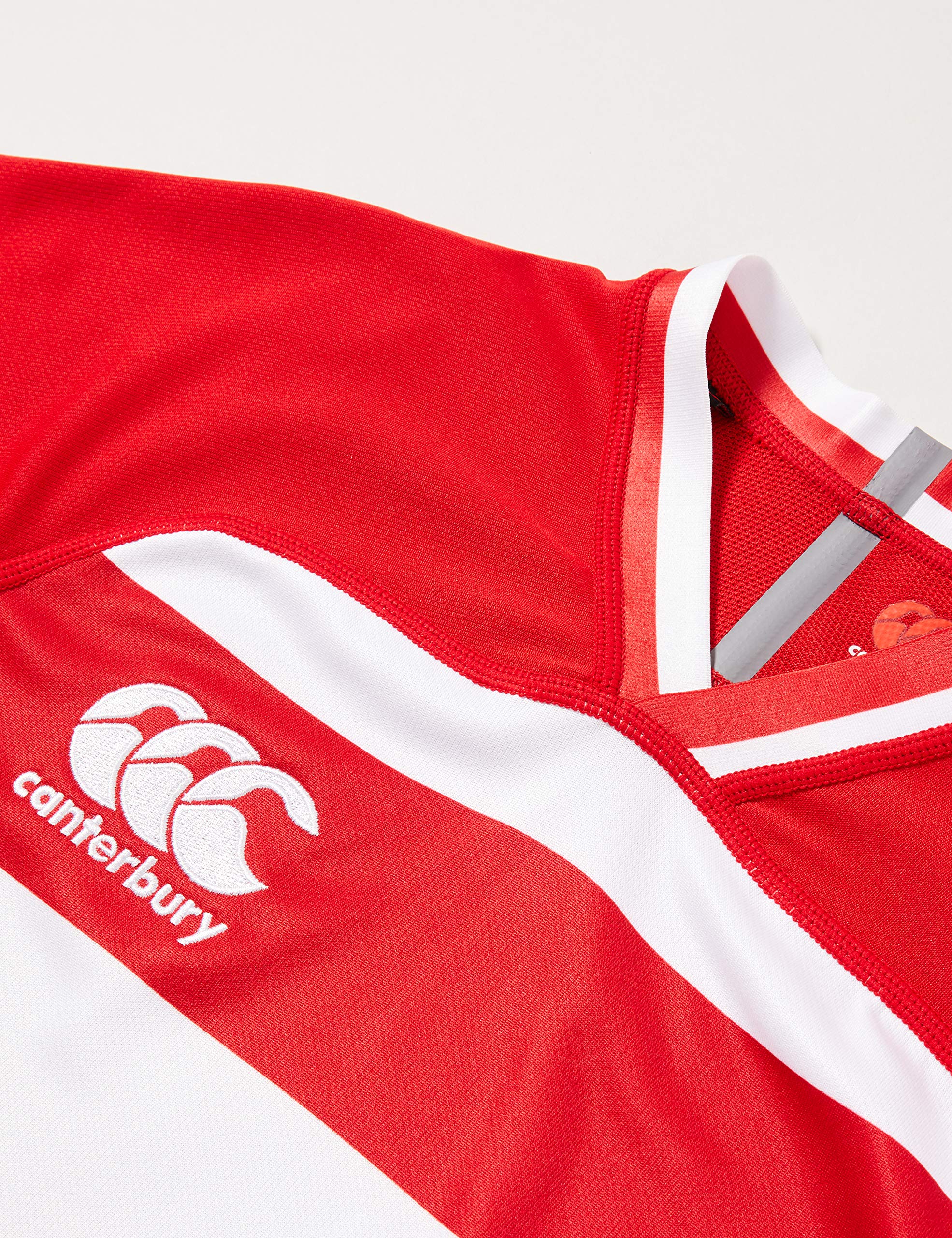 Canterbury Jungen Vapodri Evader Hooped Rugby Trikot (1er Pack)