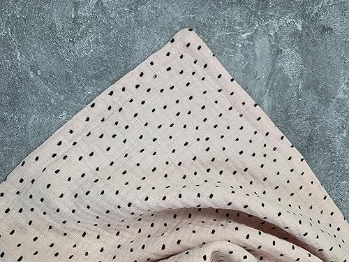 Miniatura 9 de LeylAri Manta de seguridad Lovey de muselina orgánica soporte para chupete fabricada en Estados Unidos rosa orquídea