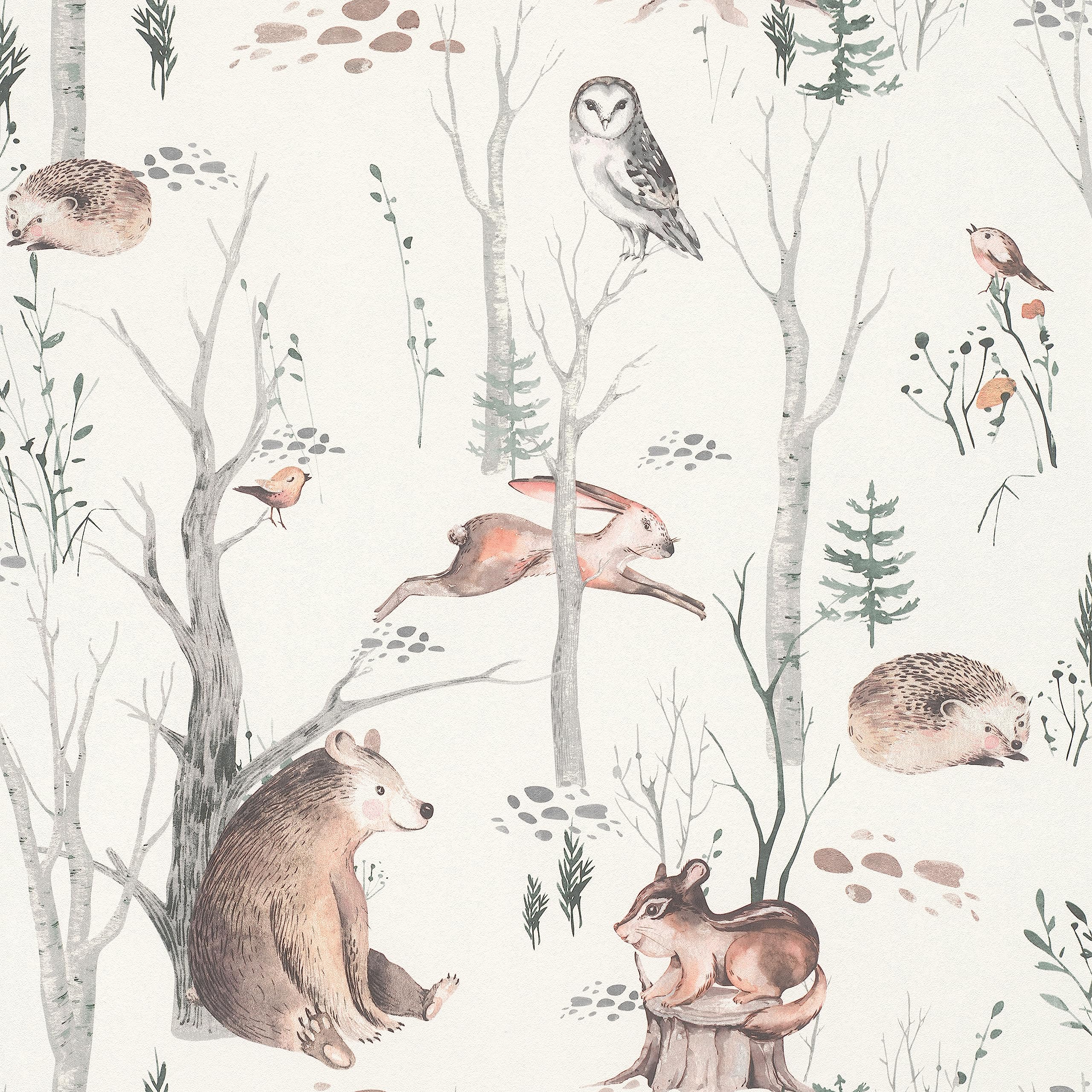 Rasch Woodland Walk Wallpaper