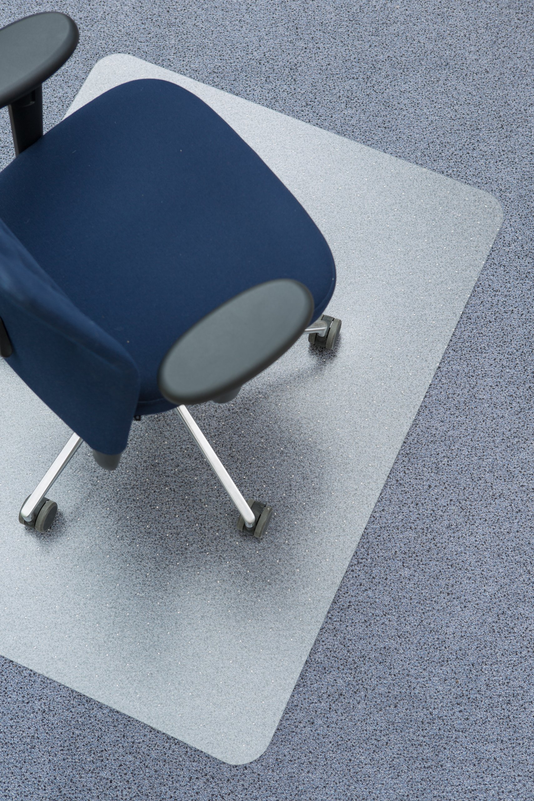 PET - Bodenschutzmatte (ohne Noppen) - transparent - 1200 x 900mm