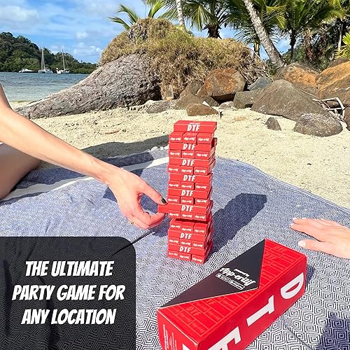 Miniatura 6 de DTF Juego de fiesta social, juego de torre para adultos reinventado con aplicación móvil complementaria